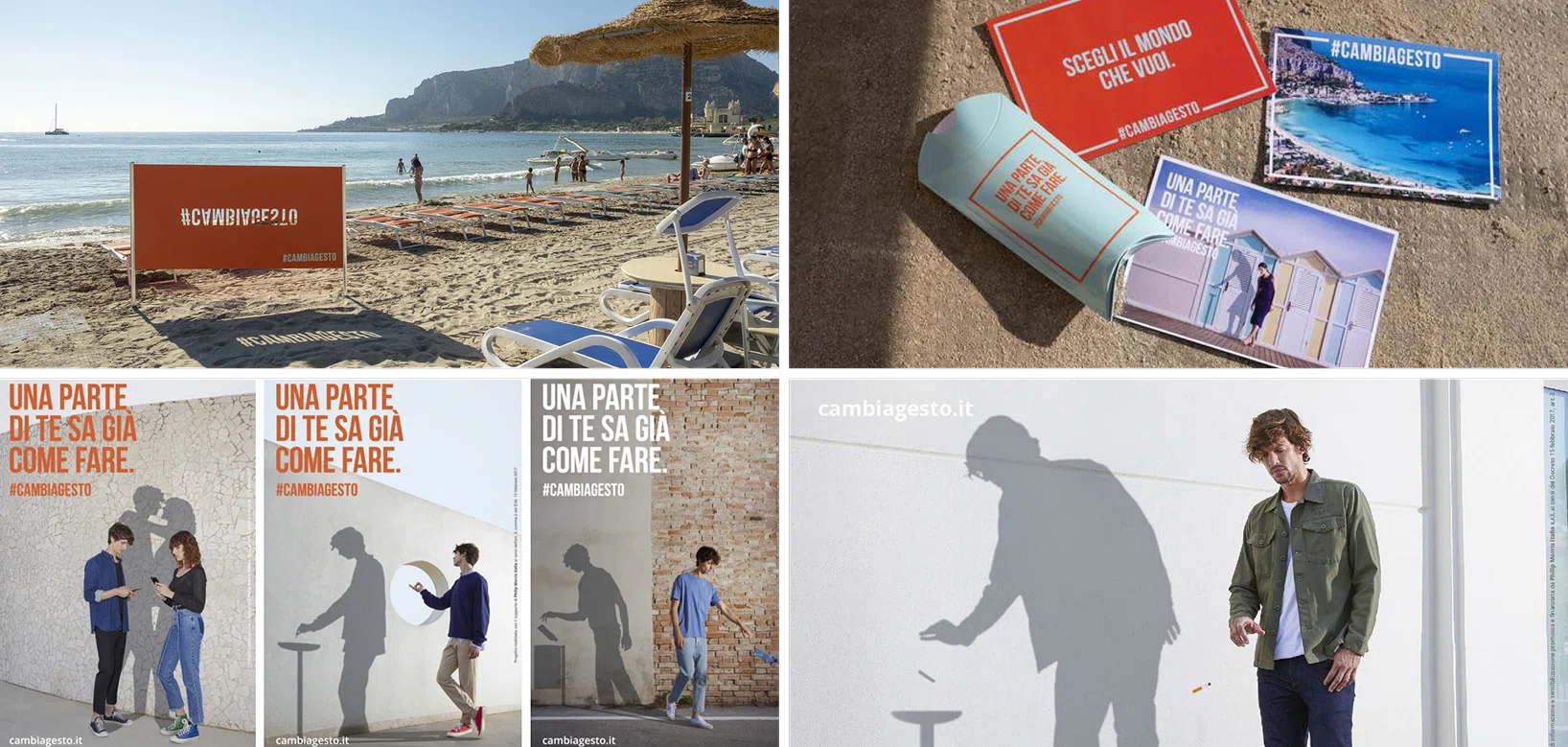 Philip Morris Cambiagesto — environmental awareness campaign