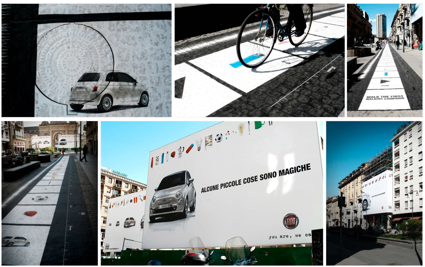 Fiat 500 — interior and detail photography