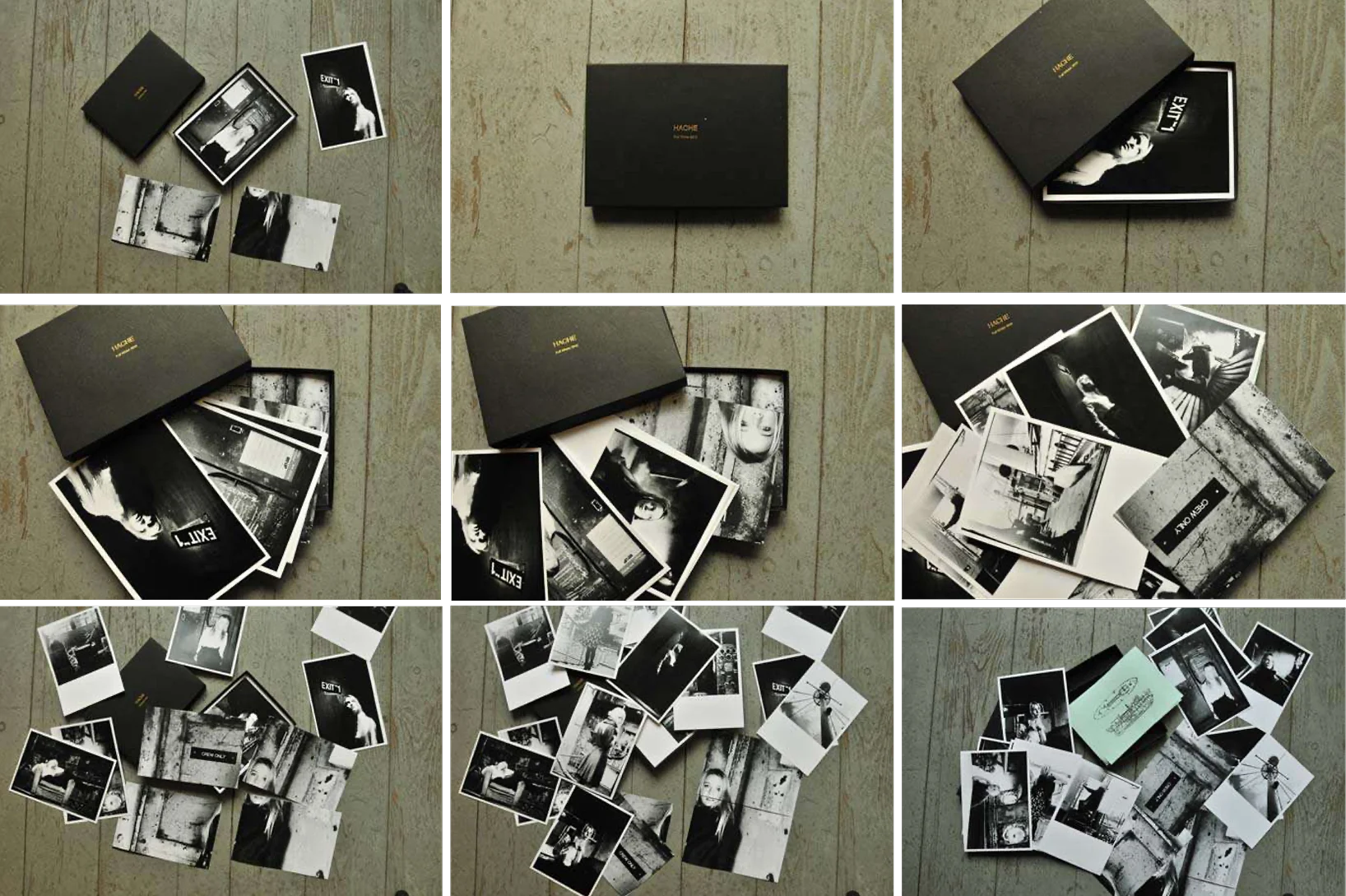 Hache — portfolio box and print collection